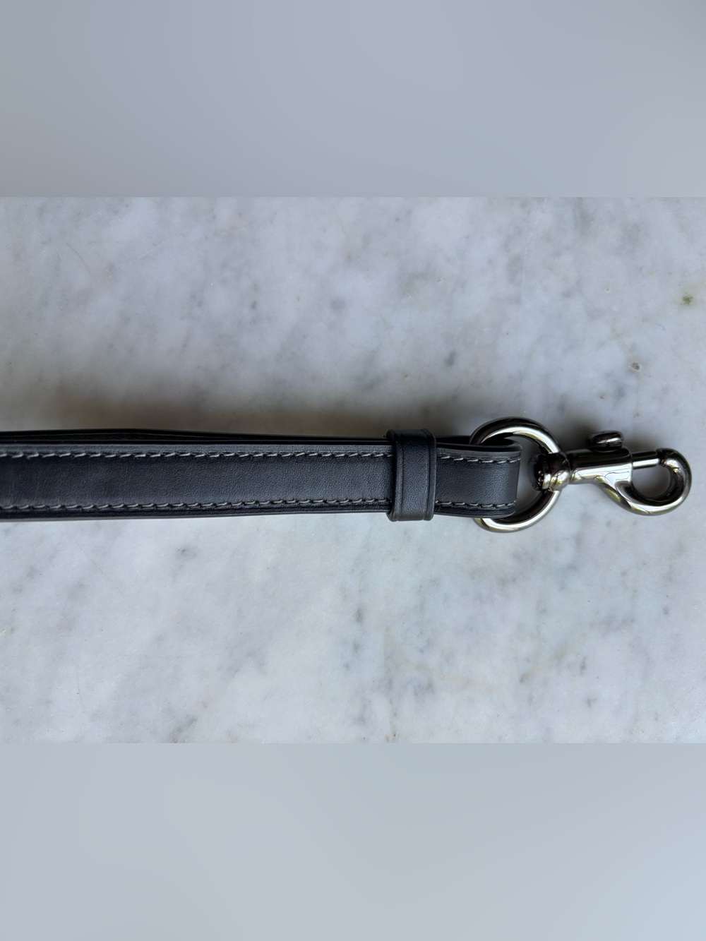 Coach Black Floral-Appliqué Leather Swagger 27 with Signature Turnlock - Picture 9 of 16